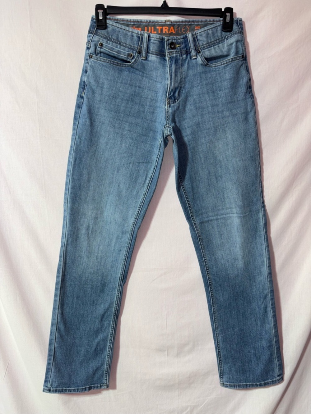 urban pipeline Light Blue Slim Straight Jeans
